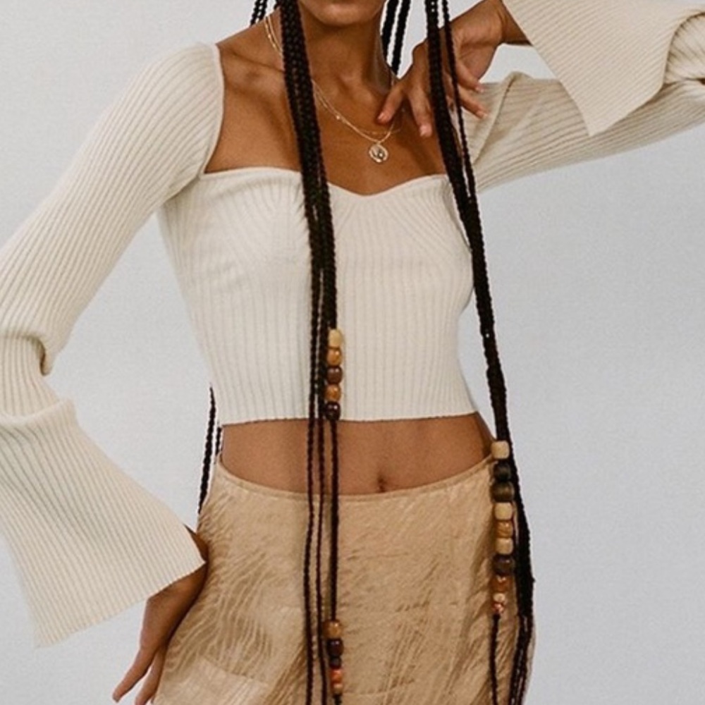 UO Juliet Portrait Neck Sweater